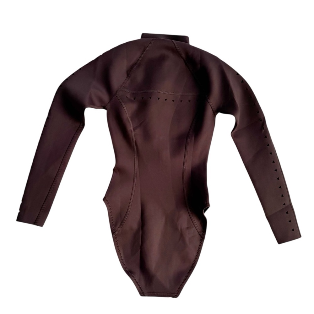 Gigi C Riley Scuba Surfsuit in Chocolate Brown | EXTRA SMALL NWT - Picture 4 of 8